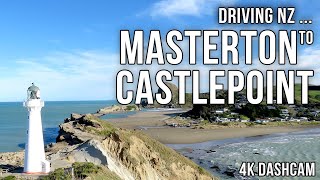 Driving New Zealand: Masterton to Castlepoint 4K