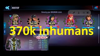 How to unlock Ebony Maw 7 stars 370k Inhumans and Black Bolt - Marvel Strike Force