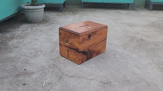 tithes and Offering Wooden Box