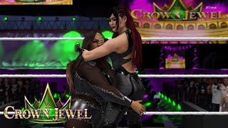 WWE 2K24 Universe Mode | IYO SKY Vs NIA JAX | Crown Jewel