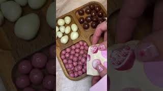 ASMR ~ Filling platter with sweets 🍡 Oddly Satisfying