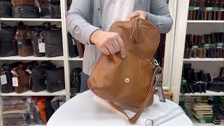 Рыжая женская кожаная сумка Tuscany Leather Bag TL141223 con