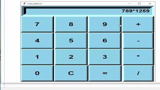 Python Calculatrice simple sous tkinter