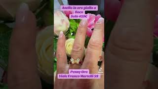 Anello a fiocco oro 18k #oro #comprooro #gioielli