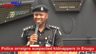 Breaking: Police parades suspected kidnappers, others terrorising parts of Enugu....@herotvng