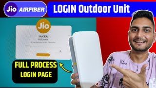 Login Jio AirFiber OutDoor Unit | Full Process | How To Login Jio AirFiber ODU