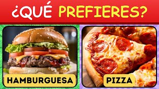 ¿Qué Prefieres? 🍕🍔 ¡El Quiz de Comida Más Divertido y Delicioso!