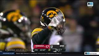 #Nebraska at Iowa 2022 Clips 3Q 14:03