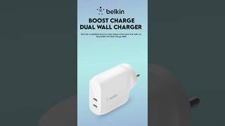 🚀 Belkin Boost Charge Dual Wall Charger 🔥 @belkin #belkin #charger #adapter #onlineshopping