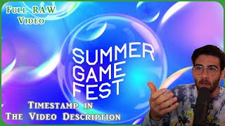 HasanAbi React to Summer Game Fest 2023 | Full Raw Video | HasanAbi Network