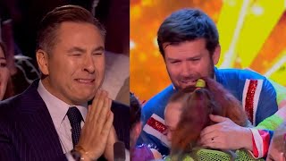 Flakefleet Primary School make David Walliams CRY And Press His GOLDEN BUZZER