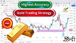 XAUUSD Trading Strategy Hindi | Forex Me Gold Trading Kaise Kare | Best Gold Trading Strategy