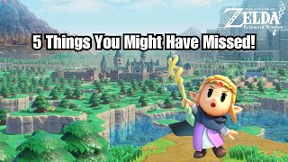 5 Things You Missed! | Zelda: Echoes of Wisdom