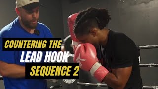 Counter to the lead hook (3) sequence 2. #boxing #mma #boxinglife #boxingtraining #boxingnews