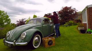 1953 VW Zwitter Beetle - Auto Finesse - Rain stops play!