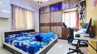 Fully furnished || 1 Year Old Only ||#2bhk Flat for sale in Hyderabad || With Pooja Room