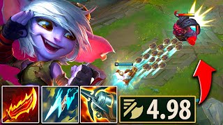 TRISTANA BUT IT LOOKS LIKE IM LEGIT HACKING (NEW ITEMS BROKE HER)