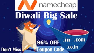 Namecheap Coupon Code Big Diwali Sale Offer | Get Maximum Discounts on Namecheap Domains and Hosting