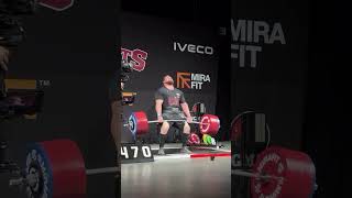 470kg RAW Deadlift Trey Mitchell many saying 1 of greatest deadlifts ever.Vid credits-Trey Mitchell