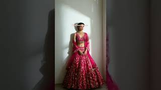 #heavyworklehnga|| #embroiderydesign|| #bridelehenga || #status || #trendingsong || #shorts