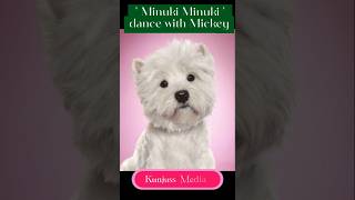 "Miniki Miniki"Dance with Mickey #dog #funny #doglover #dance #doglover #trendingshorts