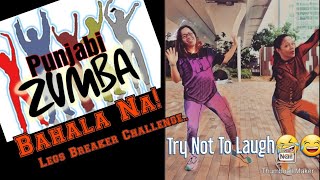 #2. Punjabi Zumba Dance Challenge Accepted | Legs Breaker | Sweat at Winter | Thanks Partner .