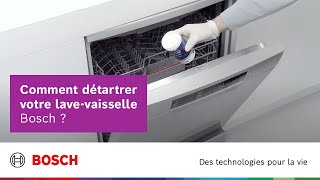 Comment détartrer votre lave-vaisselle Bosch ?