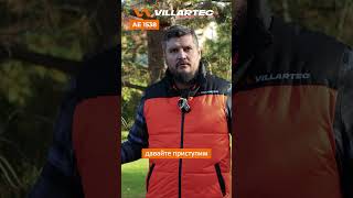 #Скарификация (#вычесывание ) газона перед заморозками - VILLARTEC AE 1538 #садоваятехника