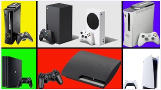 The Evolution of All PlayStation & XBOX Consoles (1991-2020)