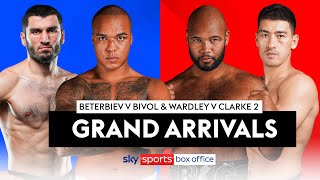 LIVE GRAND ARRIVALS! 👊 | Artur Beterbiev v Dmitry Bivol & Fabio Wardley v Frazer Clarke 2