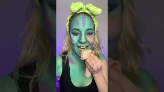 Take this Avatar bodypaint off with me #makeupstorytime #nosleep #scarystory