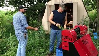 Hops Harvesting with the Budd EZ