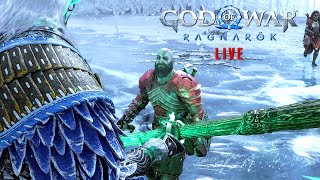 GOD OF WAR RAGNARÖK LIVE - Fighting a Berserker (Haklandr) Tonight? - Vanaheim Crater [PS5, 1440p]