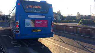 *Beast* Go North East 5257 leaving Jarrow bus station