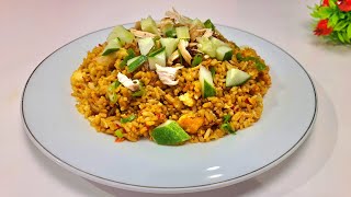 RESEP DAN CARA MEMBUAT NASI GORENG YANG ENAK | NASI GORENG SEDERHANA