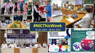 NIC This Week ( 02 Oct - 08 Oct 2023)