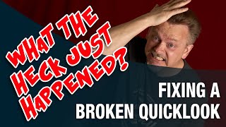 Fixing a broken Quicklook on the Mac