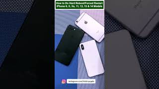 How to Hard Reboot/Forced Restart iPhone X, Xs, 11, 12, 13 & 14 Models