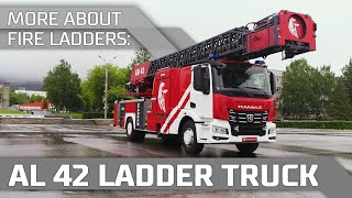 More about fire ladders: AL 42 ladder truck