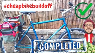 Cheap Bike Build Off | Complete & Finished | #cheapbikebuildoff