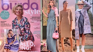 Burda Style 04/2022/Летние модели одежды/КРУПНЫЕ ТЕХНИЧЕСКИЕ РИСУНКИ