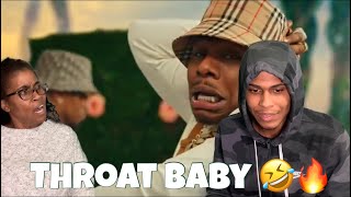 Mom Reacts To BRS Kash - Throat Baby Remix 🤣(Moms Walk Out) (feat. DaBaby & City Girls)