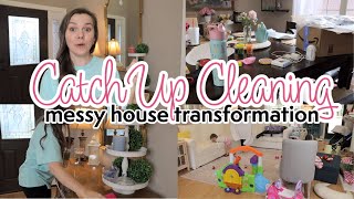 CATCH UP Clean With Me 2022 | Messy House Transformation | Dirty House Cleaning Motivation