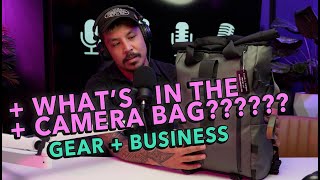 What's in the camera bag?