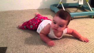 Averie crawling