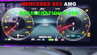 Mercedes E53 AMG Acceleration 0-100, Przyspieszenie