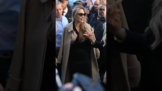 Angelina Jolie Arriving at the Torino Film Festival 2024 As A Super Surprise Guest.#angelina