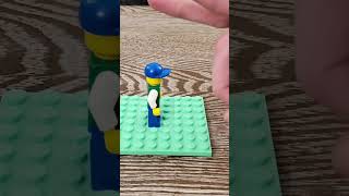 Real life + stop motion test #shorts #funny #test #stopmotion #legostopmotion #brickfilm