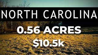 Land for Sale: 0.56 Acres in NC