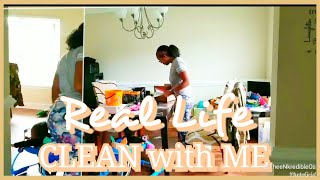 MY HOME IS A REAL MESS.....AGAIN! | CLEAN WITH ME!!!